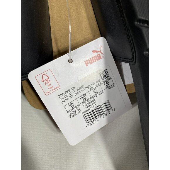 Puma Mens Cool Cat Jump Slides Sandals Size 12 Black - Picture 7 of 7